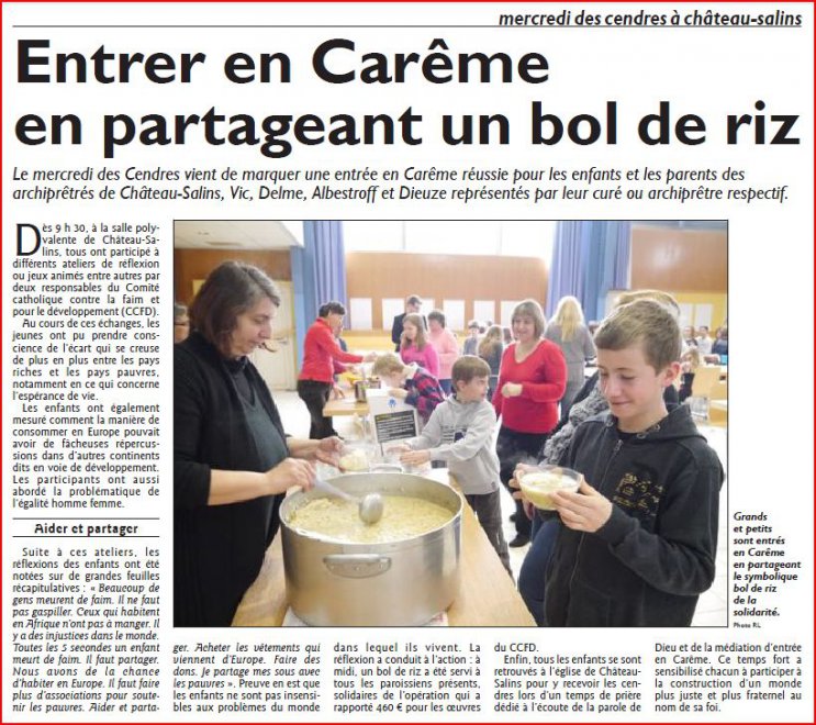 RL du 11/03/2014 BDR Château Salins